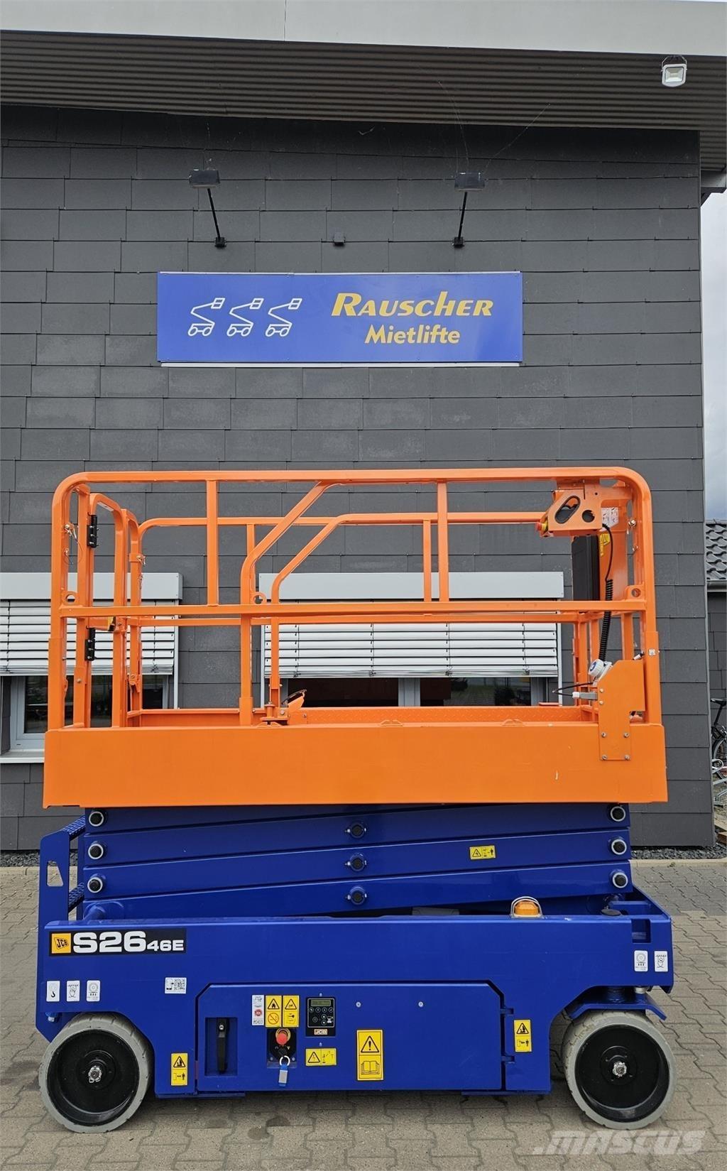JCB S2646E Podnośniki nożycowe