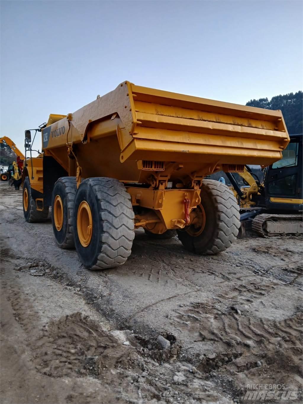 Volvo A25E Wozidła kolebkowe