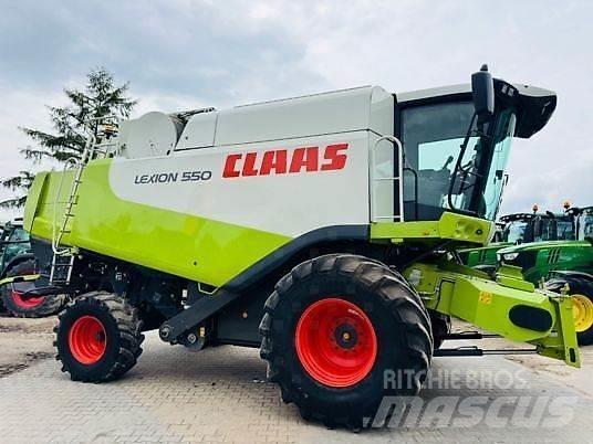 CLAAS LEXION 550 Kombajny zbożowe