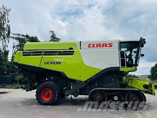 CLAAS LEXION 760 Kombajny zbożowe