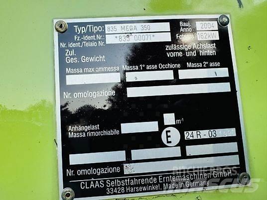 CLAAS MEGA 350 Kombajny zbożowe