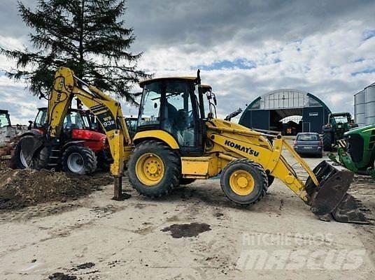 Komatsu WB 93R Koparki gąsienicowe