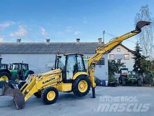 Komatsu WB 93R Koparki gąsienicowe