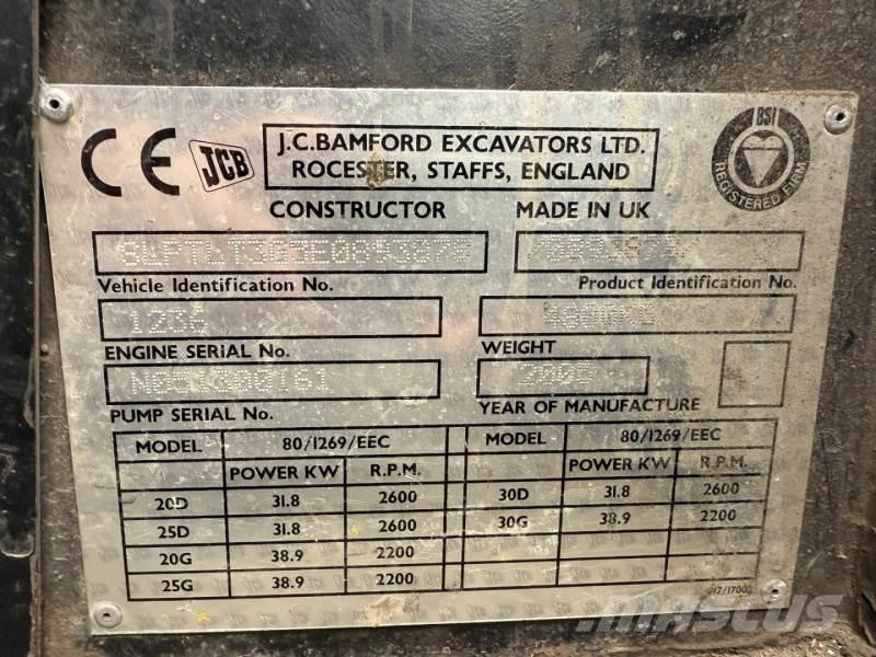 JCB TLT30G Ładowarki teleskopowe