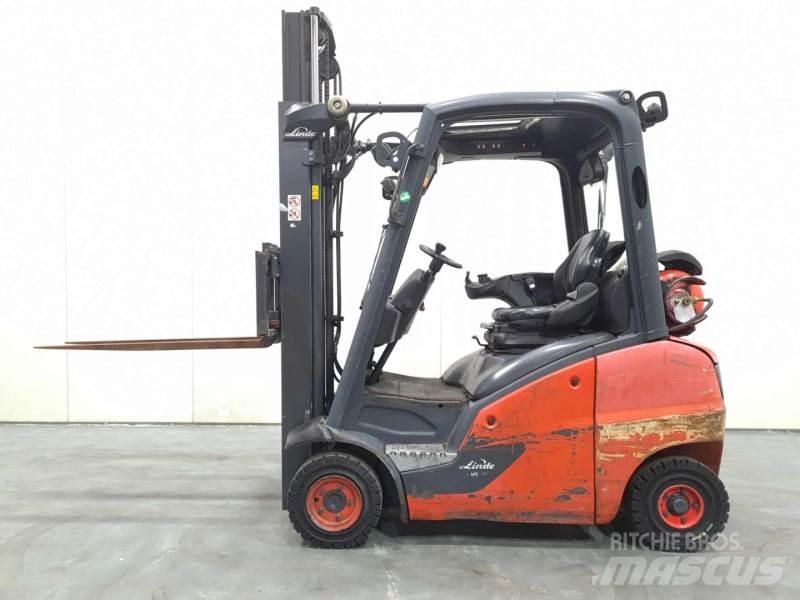 Linde H16T-01 391 Wózki LPG