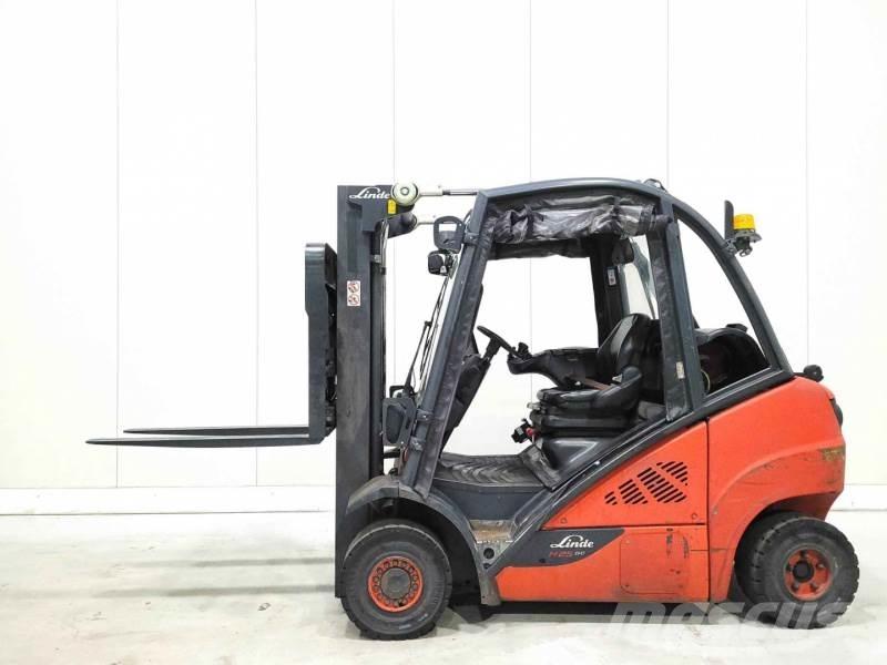 Linde H25T-02 Wózki LPG