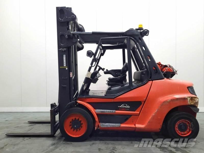 Linde H80T-03/900 396 Wózki LPG