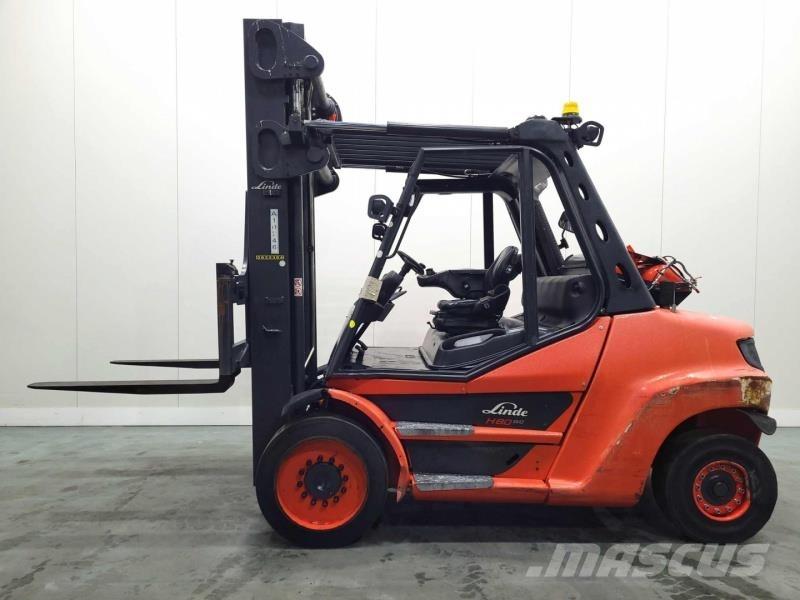 Linde H80T-03/900 396 Wózki LPG