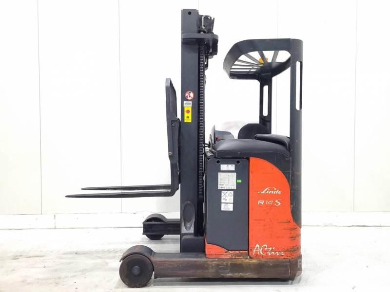 Linde R14-03 Wózki widłowe wysokiego składowania