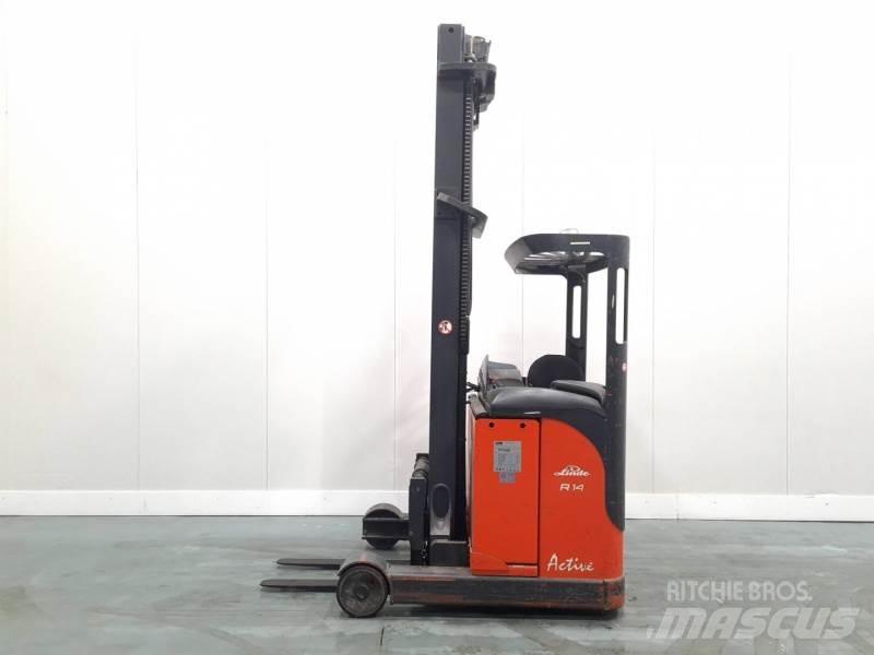 Linde R14 115 Wózki widłowe wysokiego składowania