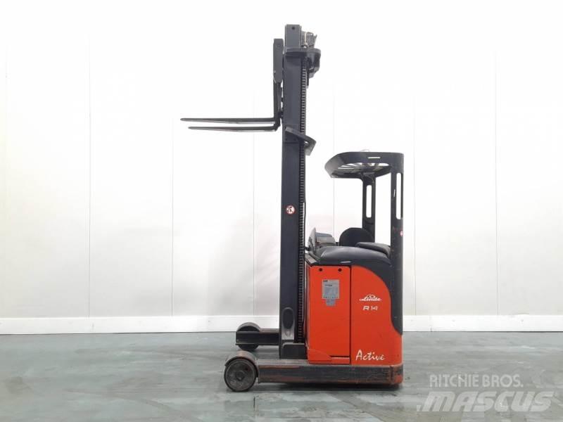 Linde R14 115 Wózki widłowe wysokiego składowania