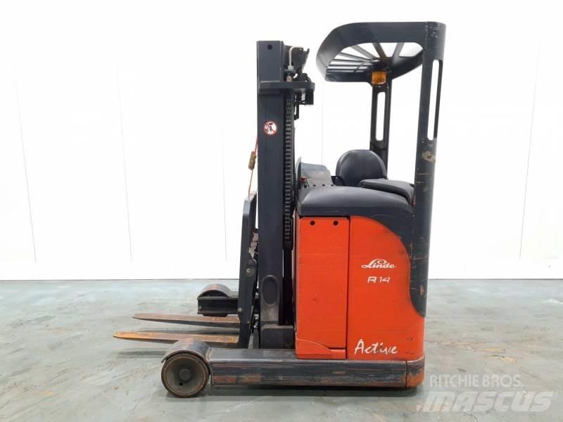 Linde R14 115 Wózki widłowe wysokiego składowania
