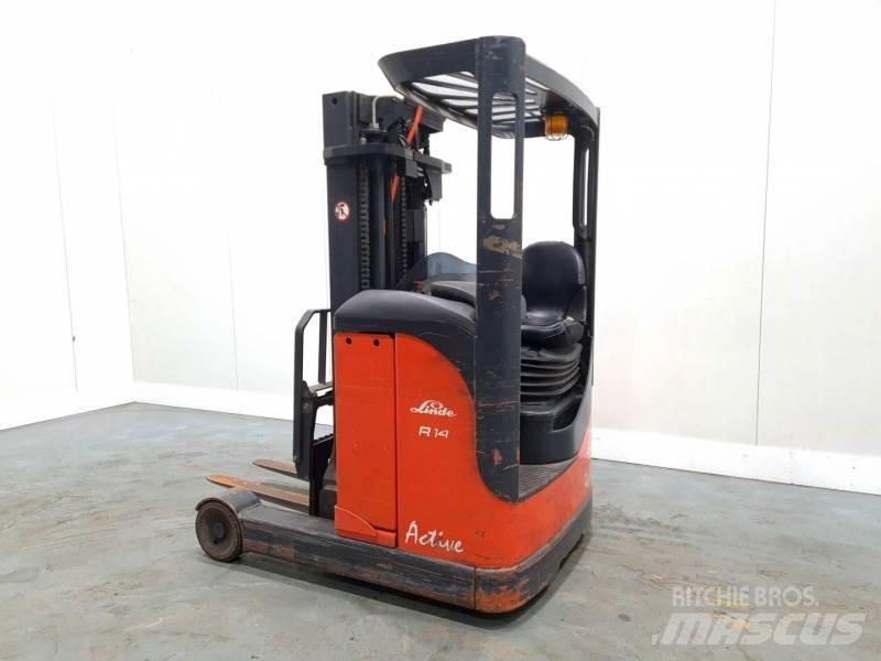 Linde R14 115 Wózki widłowe wysokiego składowania