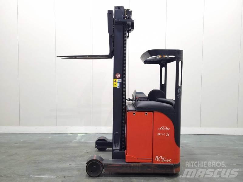 Linde R14S 115 Wózki widłowe wysokiego składowania