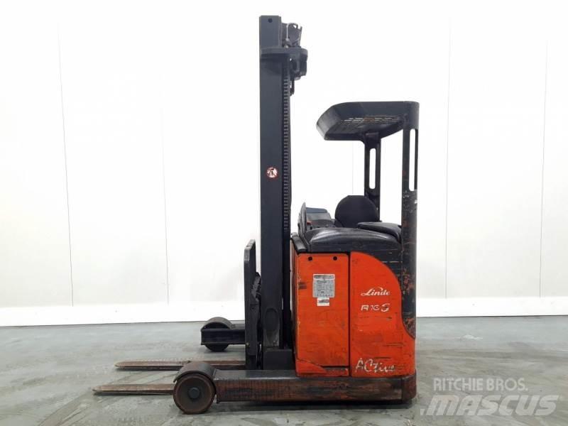 Linde R16 115 Wózki widłowe wysokiego składowania