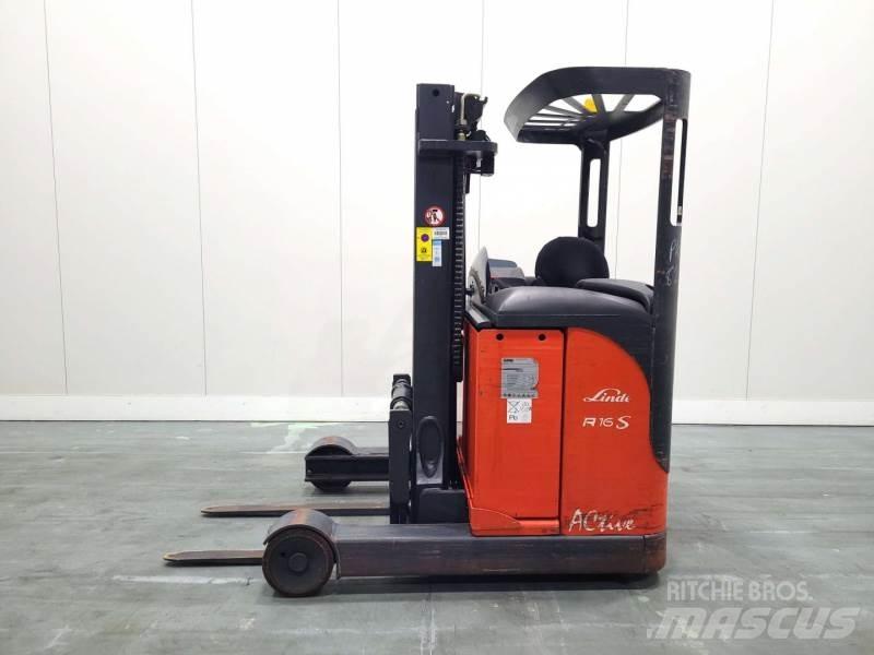 Linde R16S 115 Wózki widłowe wysokiego składowania