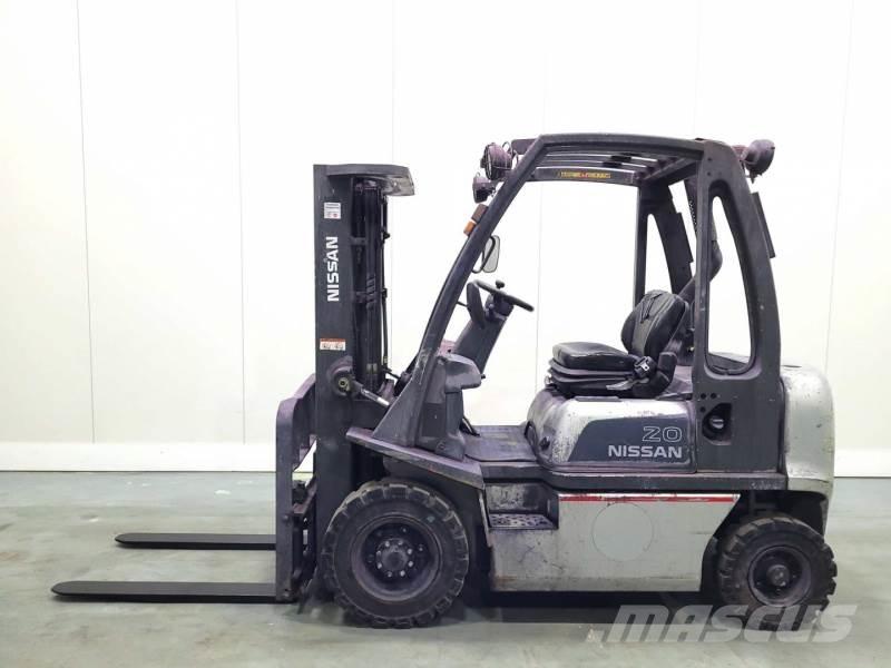 Nissan FD02A20 Wózki Diesla