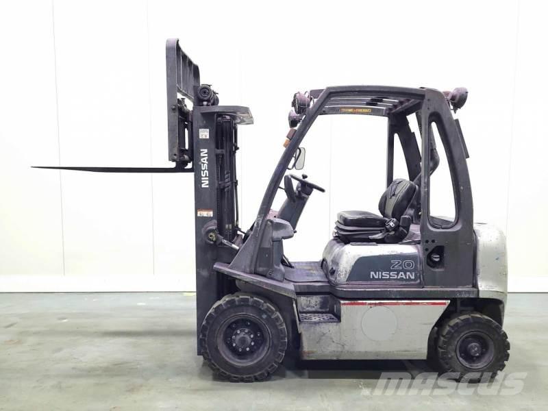 Nissan FD02A20 Wózki Diesla