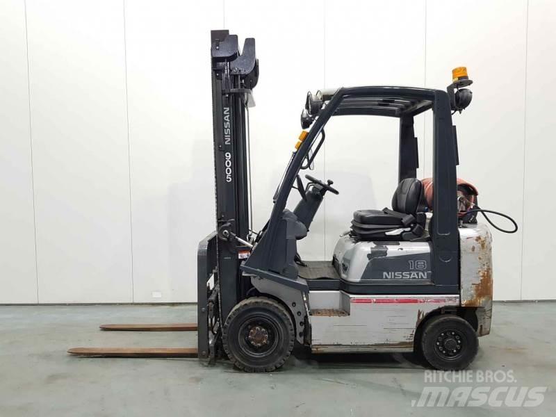 Nissan P1D1A18LQ Wózki LPG