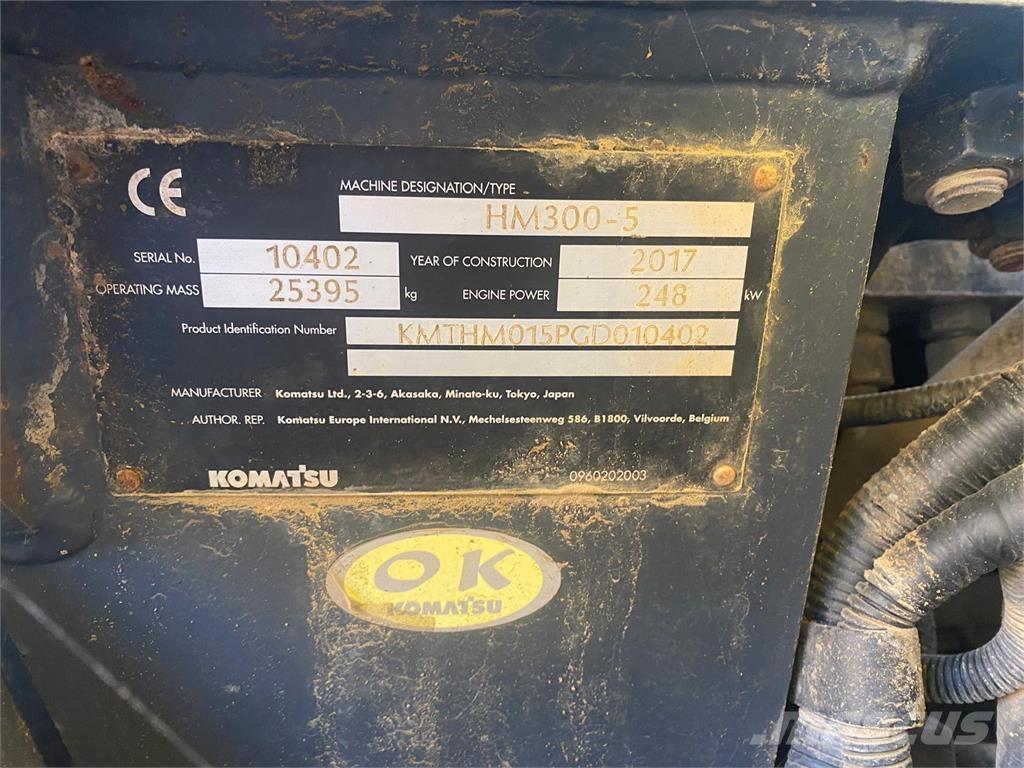 Komatsu HM300-5 Wozidła przegubowe