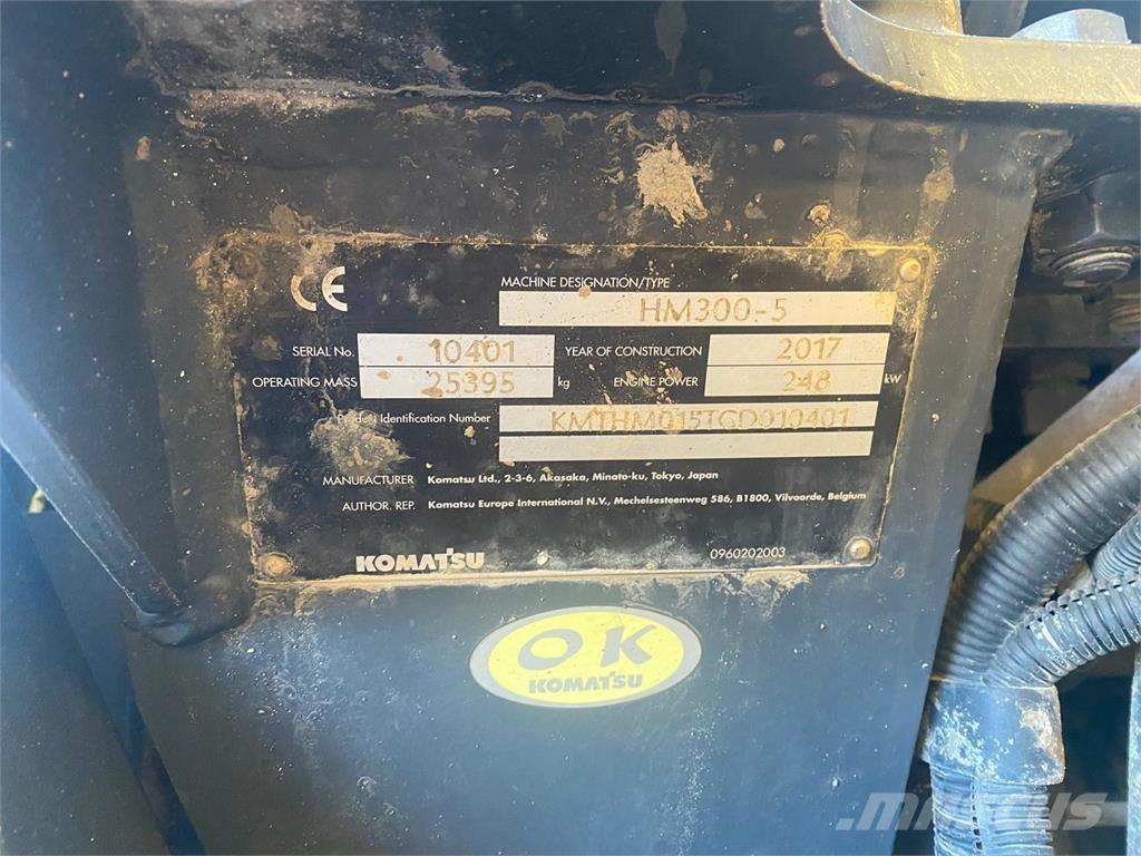 Komatsu HM300-5 Wozidła przegubowe