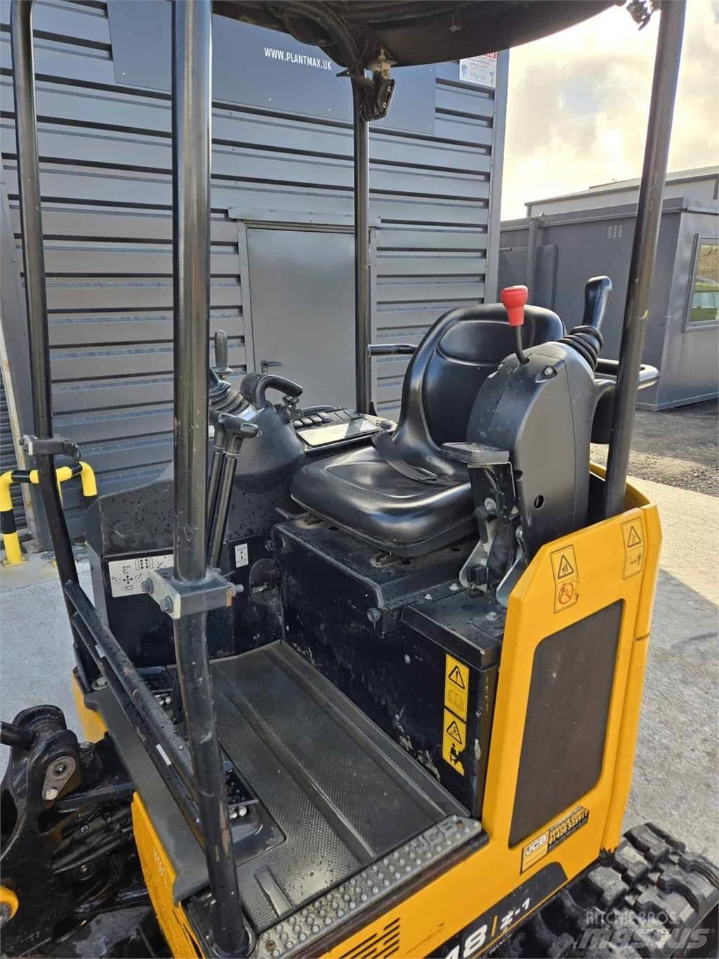 JCB 18Z Minikoparki