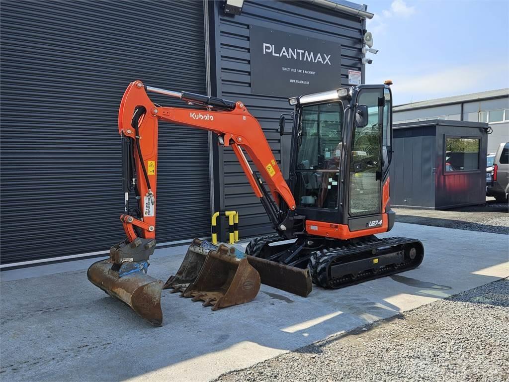 Kubota U27-4 Minikoparki
