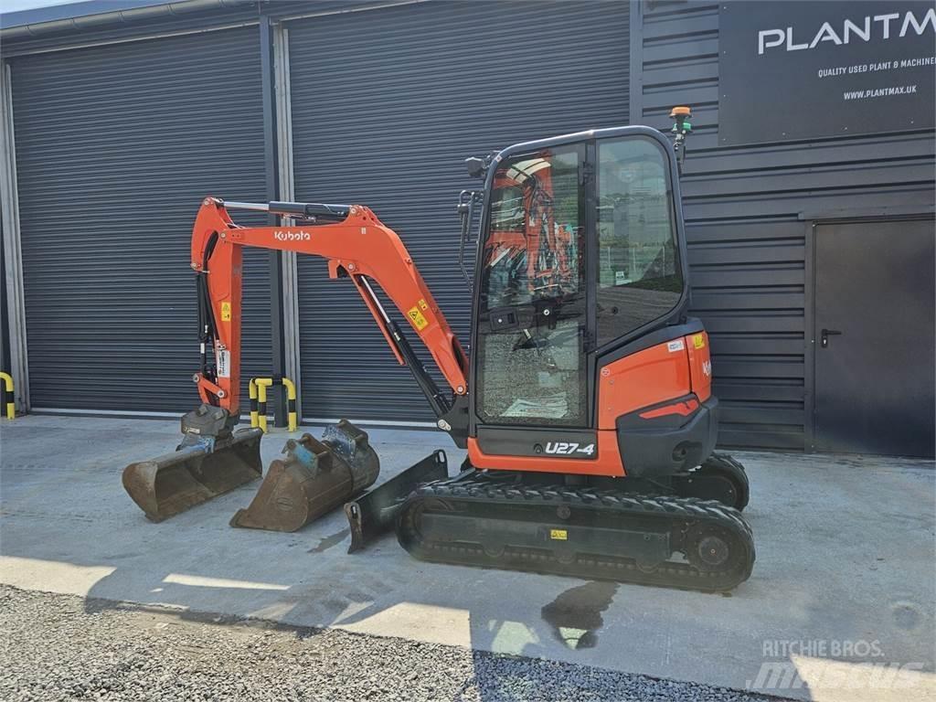 Kubota U27-4 Minikoparki