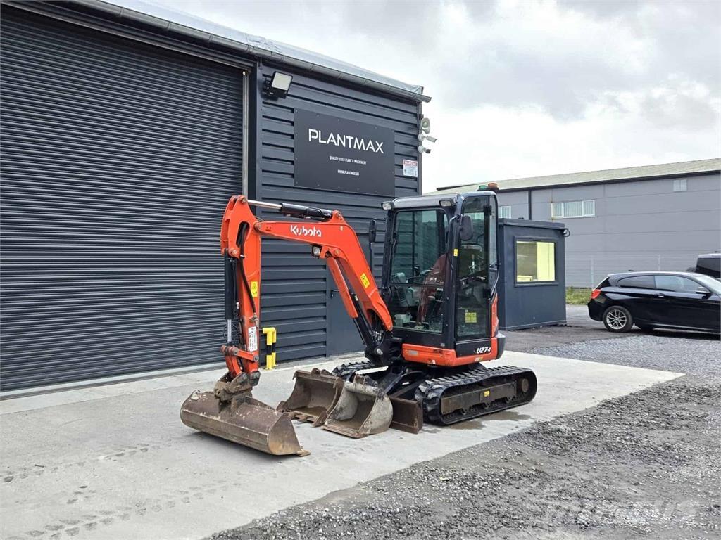 Kubota U27-4 Minikoparki