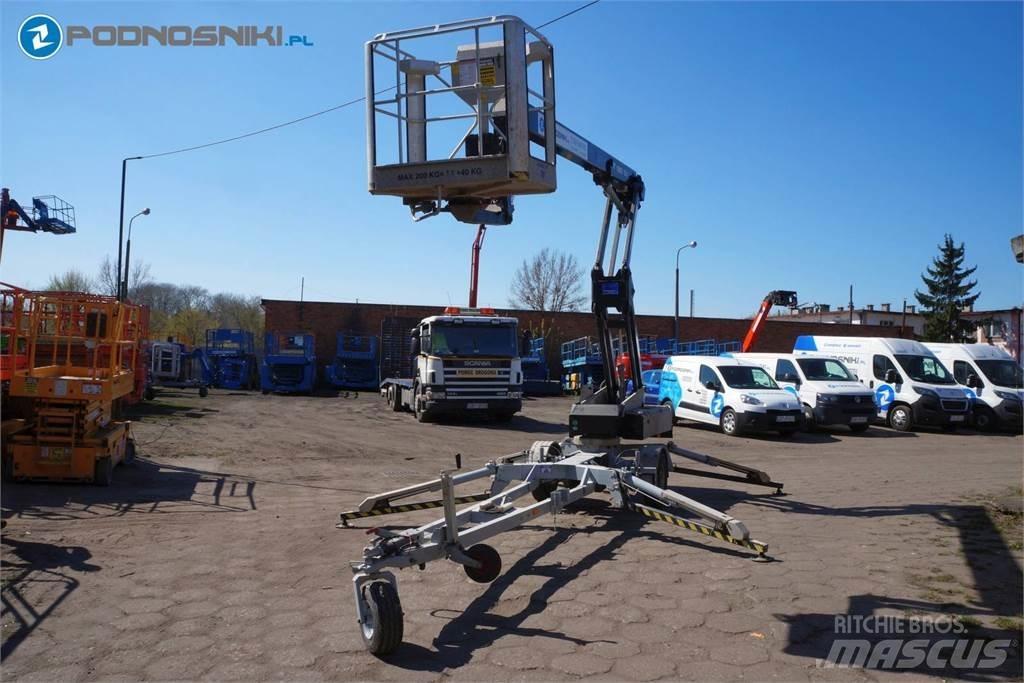 Omme 1550 EBZX Podnośniki na przyczepach