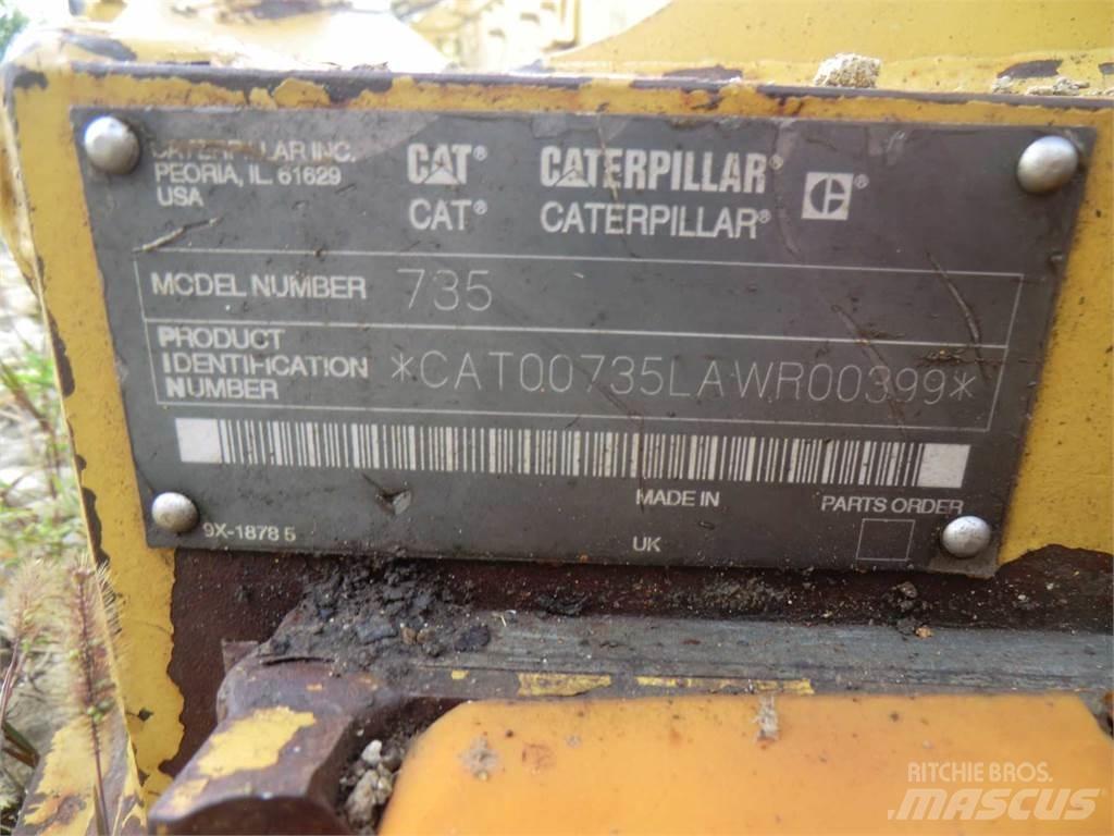 CAT 735 Ramy i zawieszenie