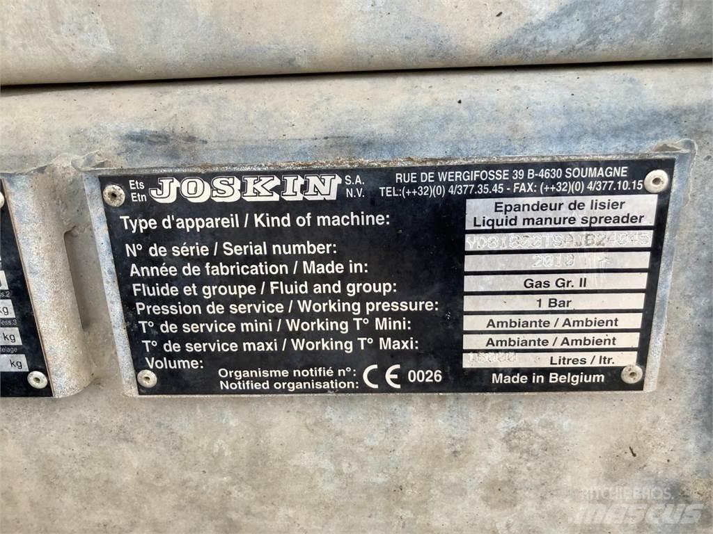 Joskin  Cysterny do szlamu