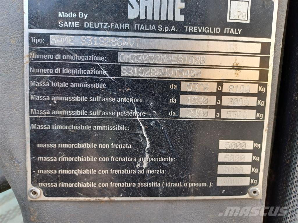 Same SILVER 130 Ciągniki rolnicze