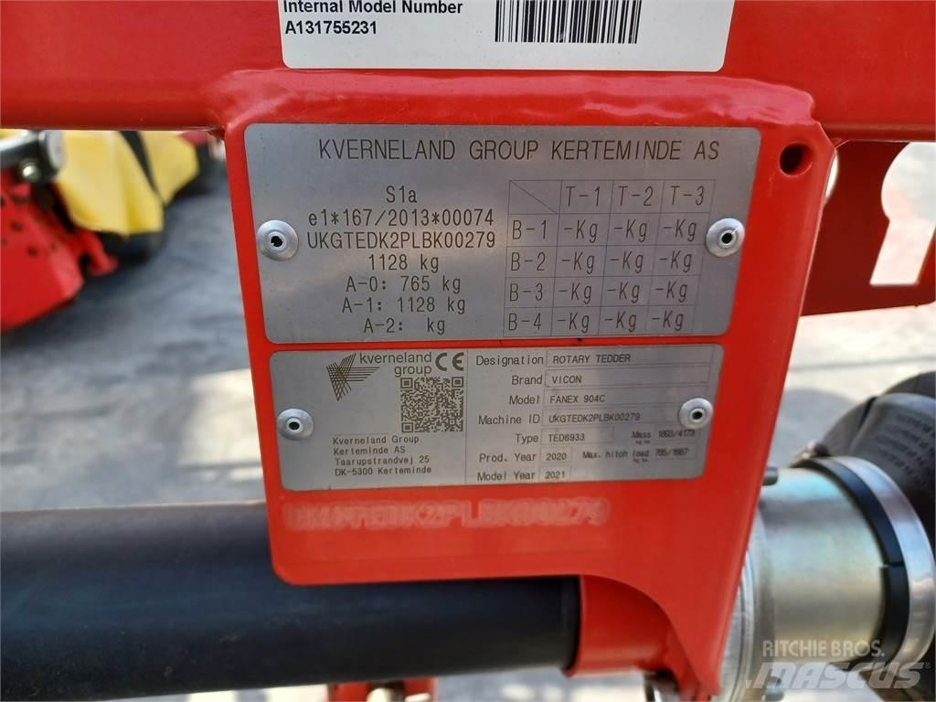 Vicon FANEX 904C Maszyny rolnicze - Inne