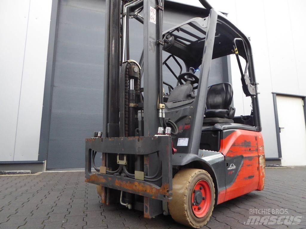 Linde E16-02 Wózki elektryczne