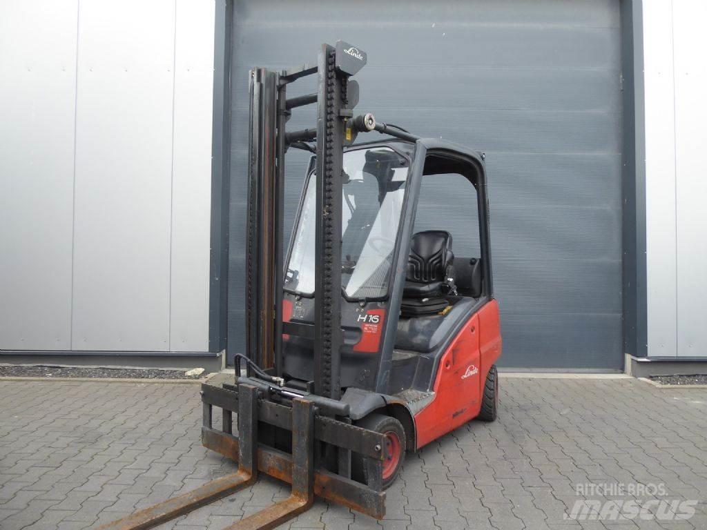 Linde H16D Wózki Diesla