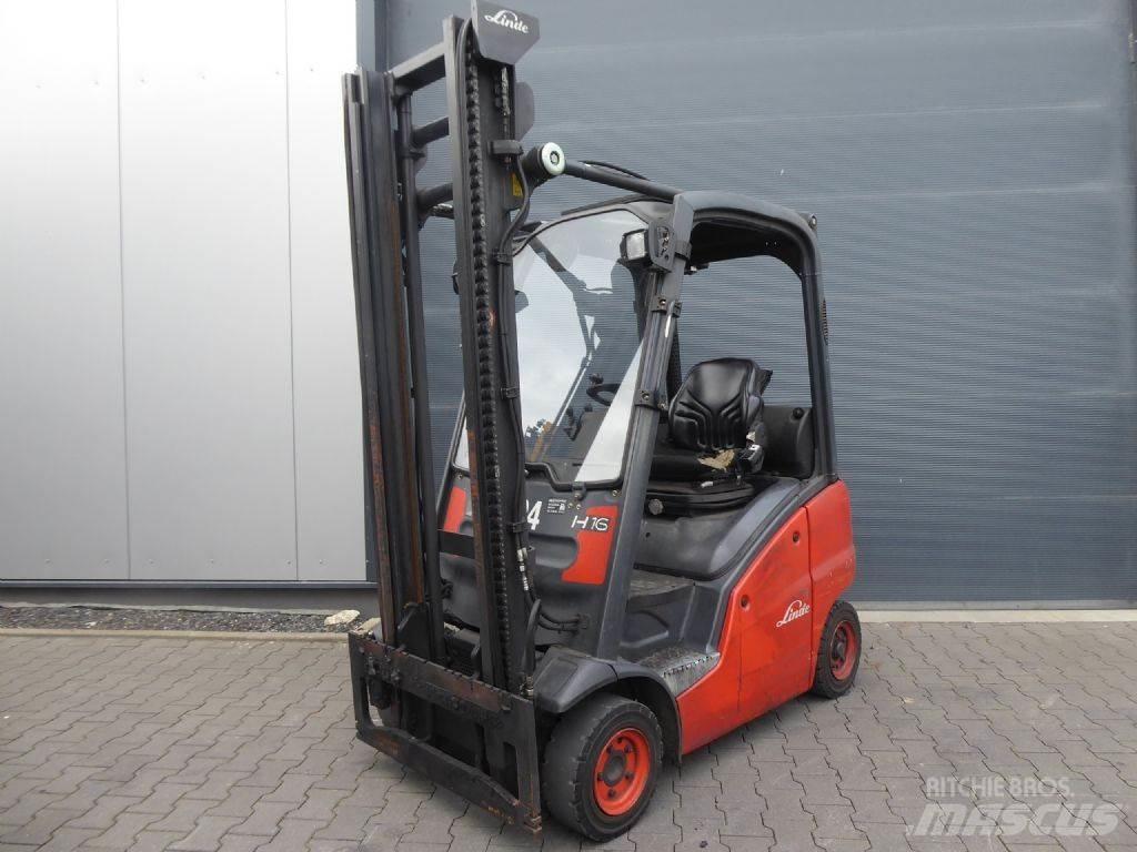 Linde H16D Wózki Diesla