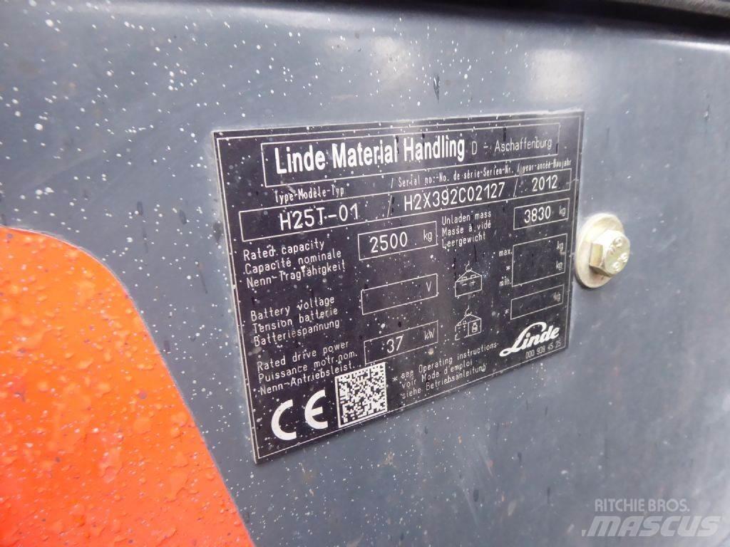 Linde H25T-01 Wózki LPG