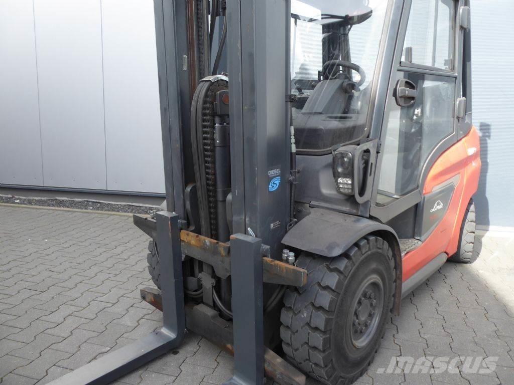Linde H35D-01 Wózki Diesla