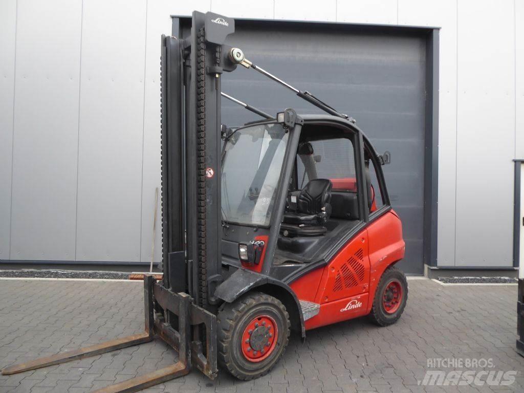 Linde H40T-01 Wózki LPG