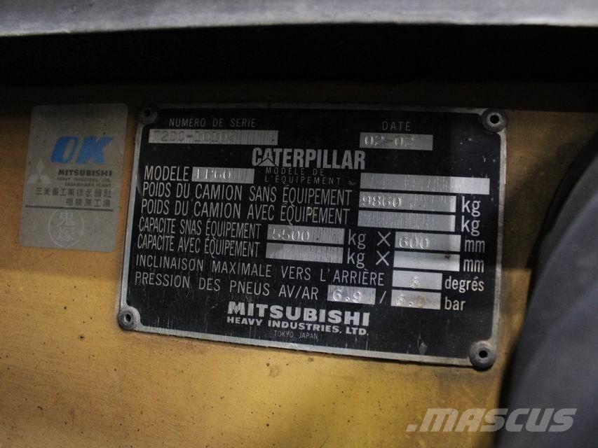 CAT DP 60 Wózki Diesla