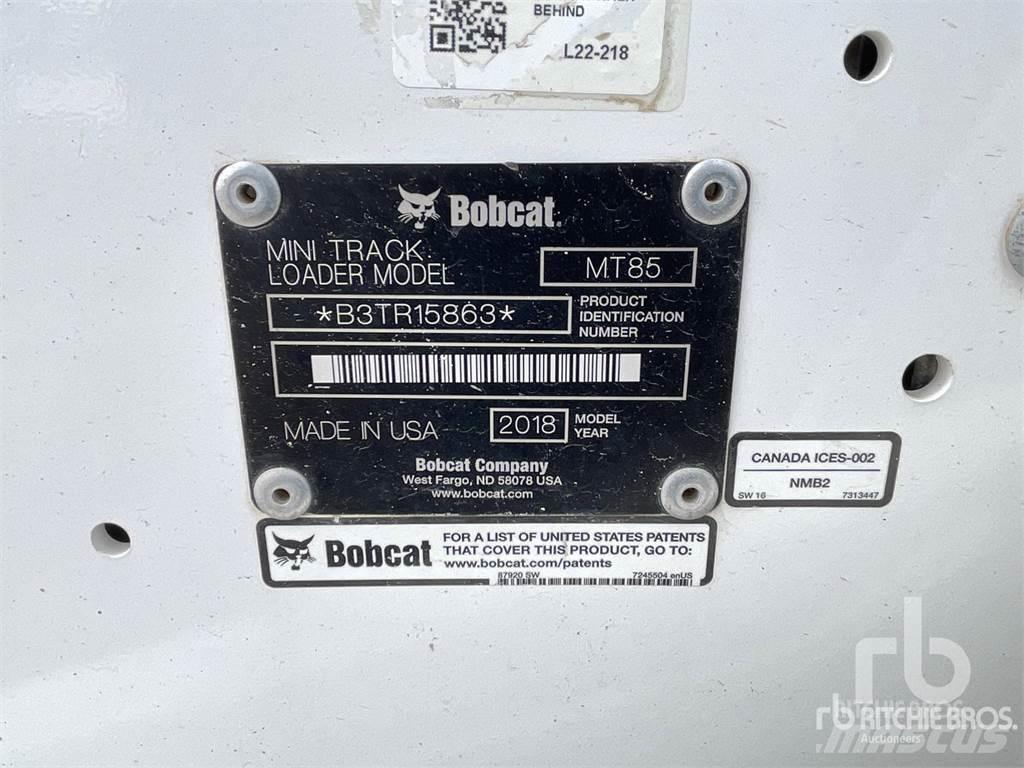Bobcat MT85 Ładowarki burtowe