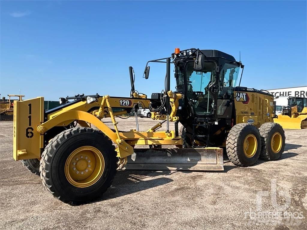 CAT 120 Równiarki