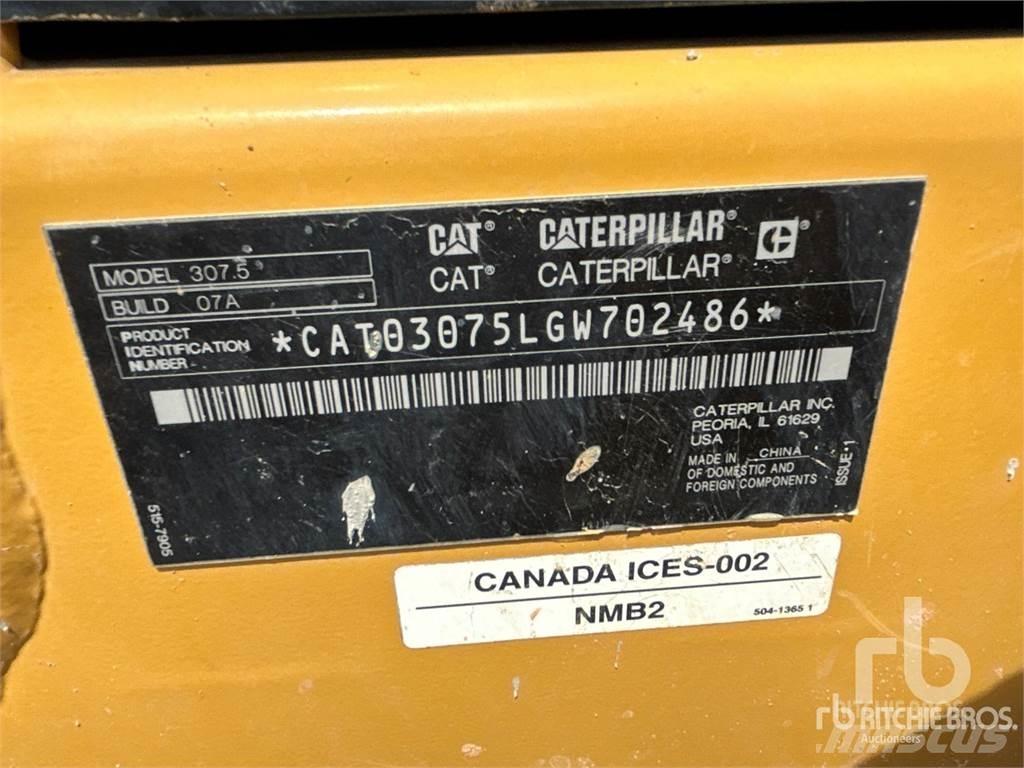 CAT 307.5 Koparki gąsienicowe
