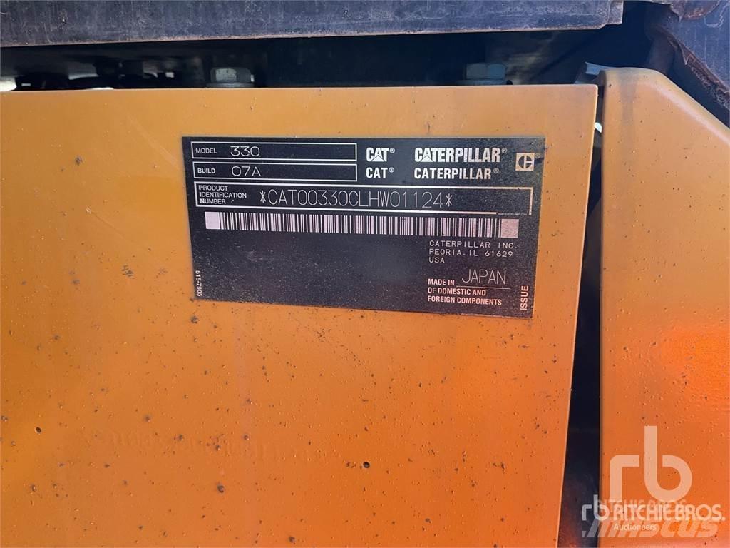 CAT 330 Koparki gąsienicowe