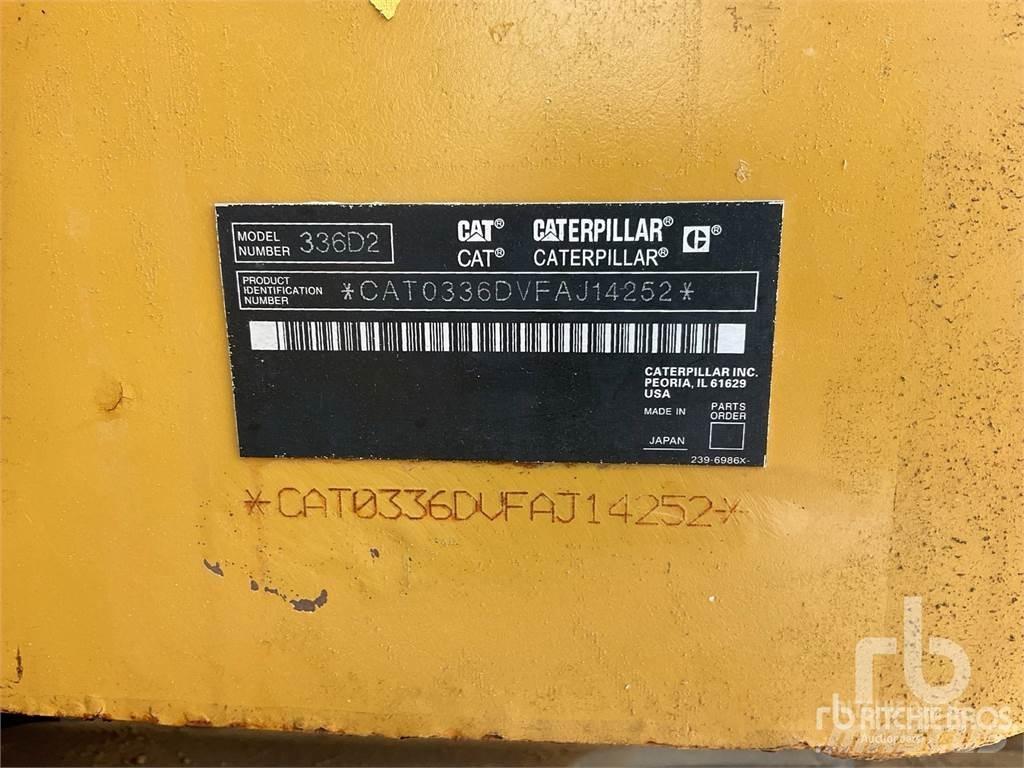 CAT 336D2 Koparki gąsienicowe