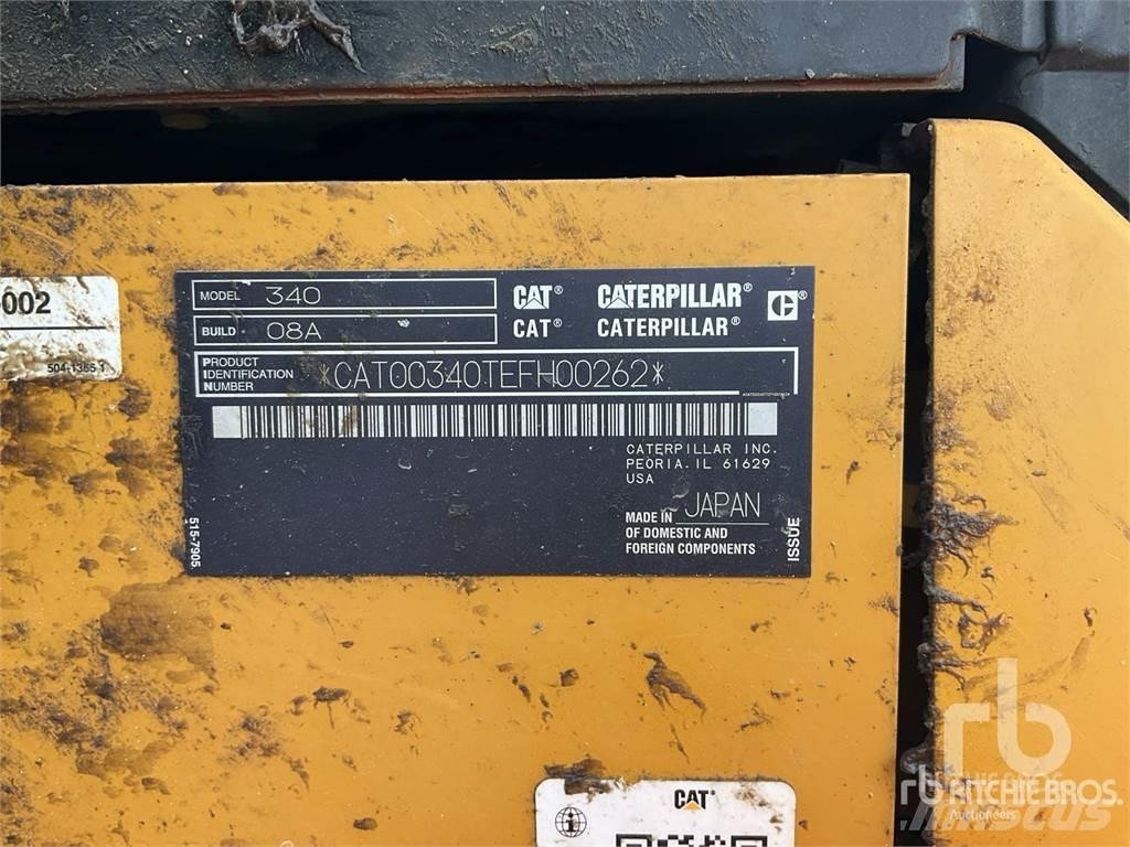 CAT 340 Koparki gąsienicowe