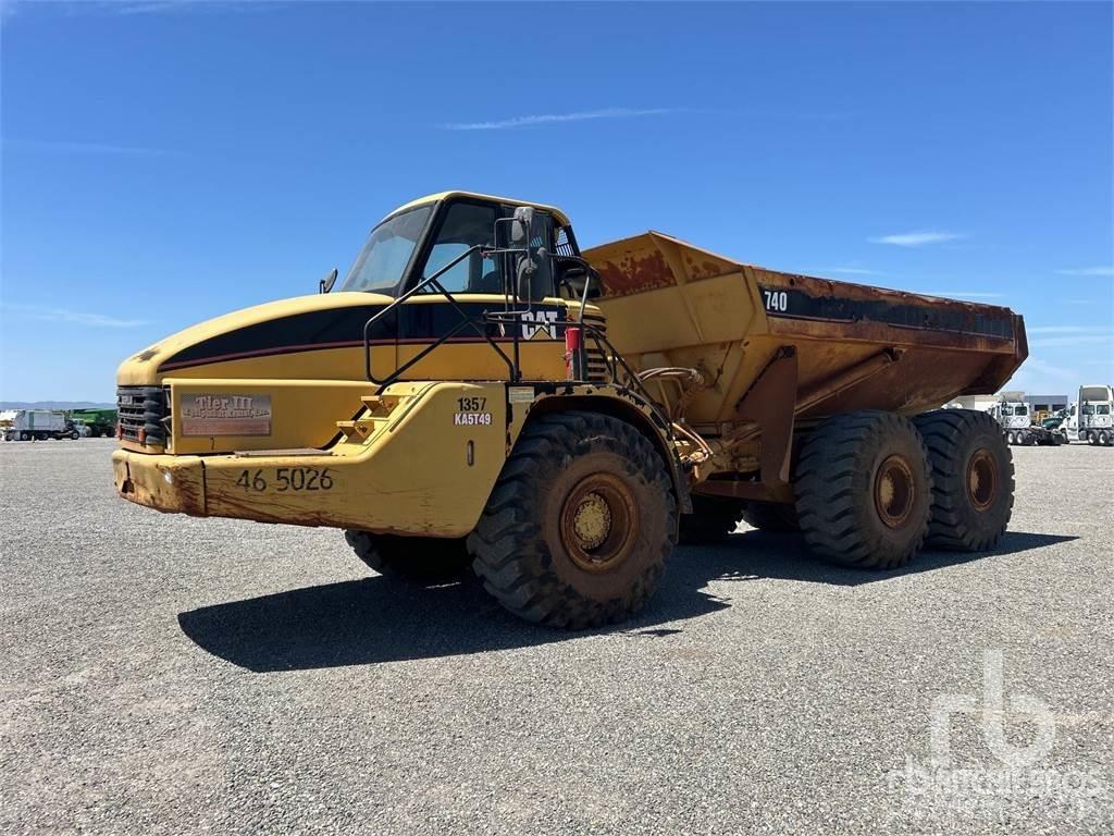 CAT 740 Wozidła przegubowe