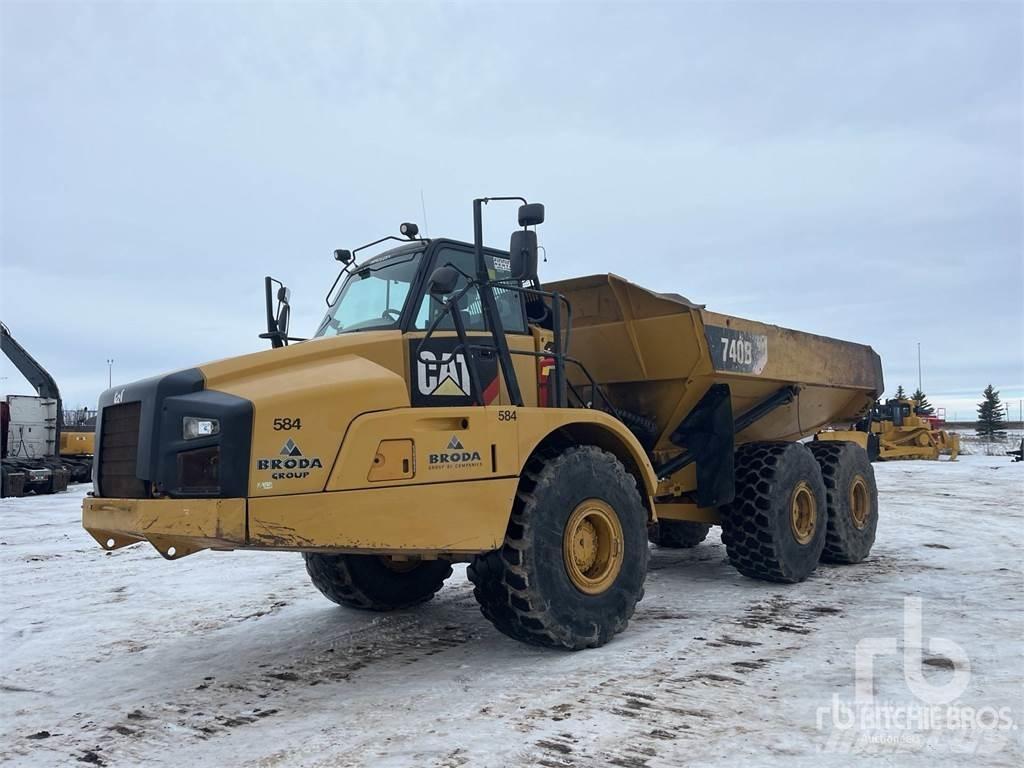 CAT 740B Wozidła przegubowe