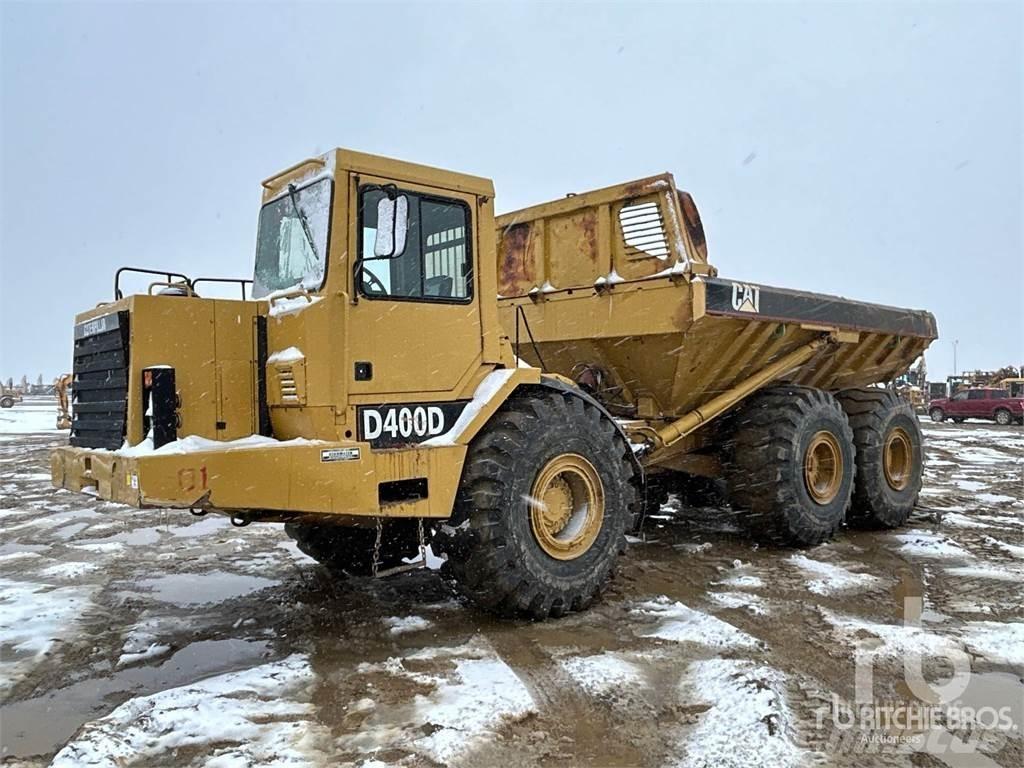 CAT D400D Wozidła przegubowe